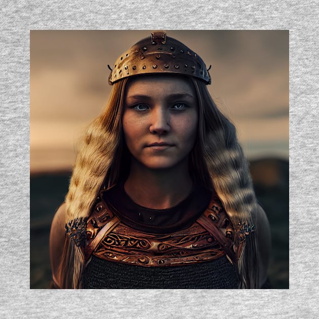 Viking Shield Maiden by Grassroots Green